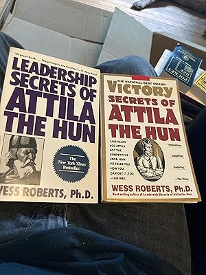 Seller image for 2 books leadership and victory secrets of attila the hun for sale by A.C. Daniel's Collectable Books