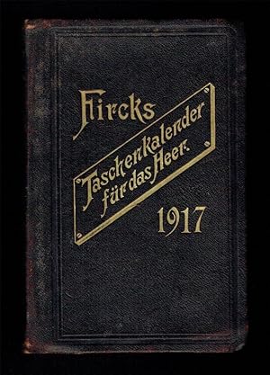 Taschenkalender für das Heer 1917