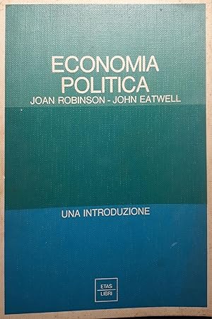 Immagine del venditore per Economia politica: una introduzione venduto da librisaggi