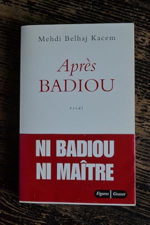 Bild des Verkufers fr Aprs Badiou zum Verkauf von Un livre en poche