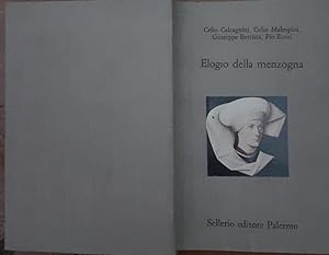Seller image for Elogio della menzogna for sale by librisaggi