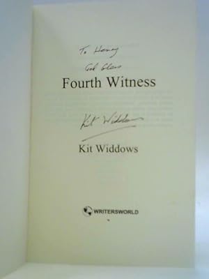 Imagen del vendedor de Fourth Witness a la venta por World of Rare Books