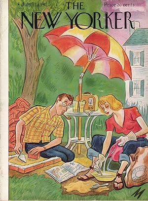 Bild des Verkufers fr The New Yorker (Magazine) July 12, 1947 zum Verkauf von Dorley House Books, Inc.