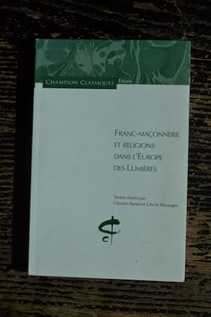 Imagen del vendedor de Franc-Maonnerie et religions dans l'Europe des Lumires a la venta por Un livre en poche