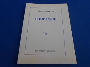 Imagen del vendedor de Compagnie a la venta por Emmanuelle Morin