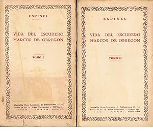 Imagen del vendedor de VIDA DEL ESCUDERO MARCOS DE OBREGN. 2 Tomos. a la venta por Librera Torren de Rueda