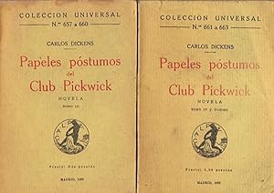 Imagen del vendedor de PAPELES PSTUMOS DEL CLUB PICKWICK. IV Tomos. a la venta por Librera Torren de Rueda