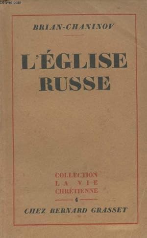 Seller image for L'glise russe - Collection "La vie chrtienne" for sale by Le-Livre