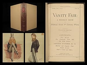 Imagen del vendedor de Vanity Fair: a weekly show of political, social & literary wares July - December a la venta por Schilb Antiquarian