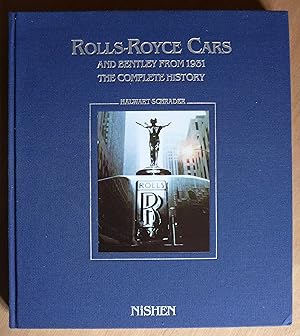 Seller image for Rolls-Royce and Cars and Bentley from 1931. The Complete History for sale by Richard Sharp