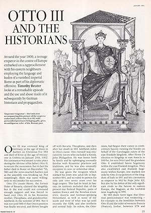 Immagine del venditore per Otto III and the Historians. An original article from History Today, 1991. venduto da Cosmo Books