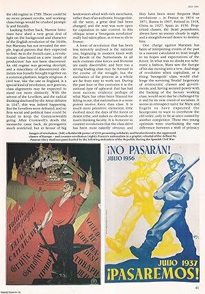 Immagine del venditore per Marxism and Revolution. The gaps between theory and praxis in civil upheavals since 1789. An original article from History Today, 1991. venduto da Cosmo Books