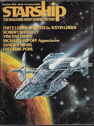 Seller image for STARSHIP (Formerly ALGOL); The Magazine About Science Fiction: Summer 1979 for sale by Books from the Crypt