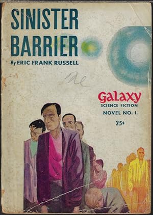 Seller image for SINISTER BARRIER: Galaxy Science Fiction Novel #1 for sale by Books from the Crypt