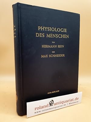 Bild des Verkufers fr Einfhrung in die Physiologie des Menschen zum Verkauf von Roland Antiquariat UG haftungsbeschrnkt