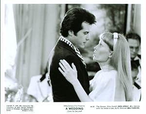 Seller image for Desi Arnaz Jr Mia Farrow A Wedding 8x10 still 1978 for sale by The Jumping Frog
