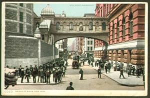 Seller image for Bridge of Sorrows N Y City postcard 1910 for sale by The Jumping Frog