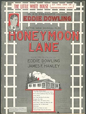 Imagen del vendedor de The Little White House Honeymoon Lane sheet music 1926 a la venta por The Jumping Frog
