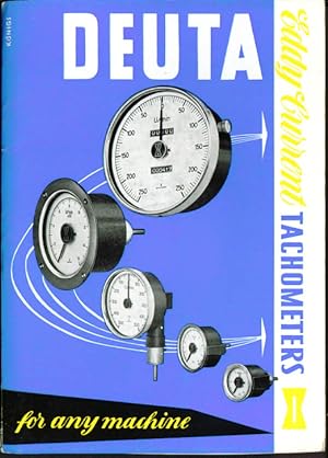 Seller image for Deuta Eddy-Current Tachometer Catalog 1969 for sale by The Jumping Frog