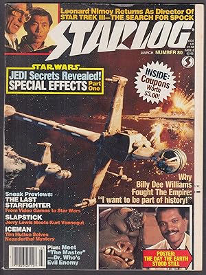 Immagine del venditore per STARLOG #80 Billy Dee Williams Leonard Nimoy Vonnegut Last Starfighter ++ 3 1984 venduto da The Jumping Frog