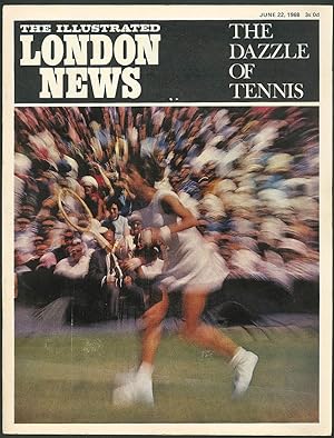 Seller image for ILLUSTRATED LONDON NEWS To Wimbledon? South Africa? Tennis ++ 6/22 1968 for sale by The Jumping Frog