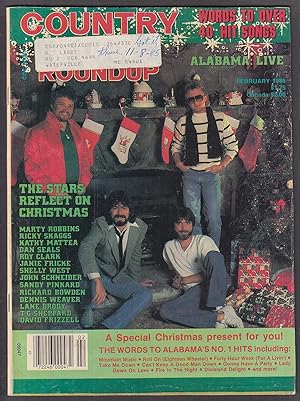 Seller image for COUNTRY SONG ROUNDUP Alabama Kristofferson Kathy Mattea Eddy Raven 2 1986 for sale by The Jumping Frog