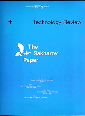 Seller image for TECHNOLOGY REVIEW The Sakharov Paper 6 1969 for sale by The Jumping Frog