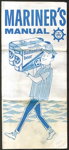 Seller image for Ballantine Beer Mariner's Manual Maine-Virginia folder 1962 for sale by The Jumping Frog