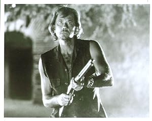 Seller image for Harry Fontana with Rifle in Eliminators photo 1986 for sale by The Jumping Frog