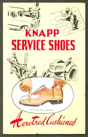 Seller image for Knapp Service Shoes sales folder 1950s for sale by The Jumping Frog