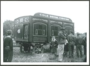 Seller image for Three-arch Animal Wagon #1- Cole Bros Circus photo for sale by The Jumping Frog
