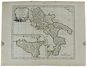 ROYAUME DE NAPLES ET DE SICILE. [Carta geografica del 1778]: