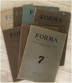 FORMA: REVISTA DE ARTES PLÁSTICAS, VOL. I, N° 1-6, VOL. II, N° 7
