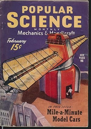 Immagine del venditore per POPULAR SCIENCE Overhead Garage Door Skiing Fitness Observatory 2 1940 venduto da The Jumping Frog