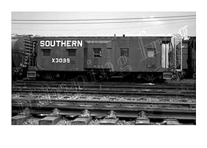 Seller image for Southern Railway bay-window caboose #X3095 5x7" photo ca 1960s for sale by The Jumping Frog
