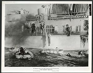 Seller image for The Enemy Below 8x10 photograph 1957 #25 men abandoning ship for sale by The Jumping Frog