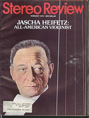 Seller image for STEREO REVIEW Jascha Heifetz Eddie Palmieri Lily Tomlin Anne Murray 2 1976 for sale by The Jumping Frog