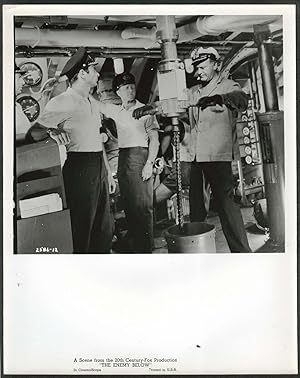 Seller image for The Enemy Below 8x10 photograph 1957 Curd Jurgens periscope for sale by The Jumping Frog