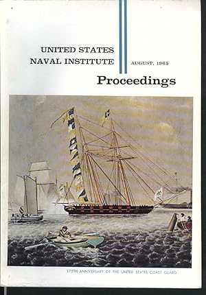 Seller image for UNITED STATES NAVAL INSTITUTE PROCEEDINGS James Reed on Coast Guard + 8 1965 for sale by The Jumping Frog