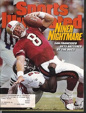 Seller image for SPORTS ILLUSTRATED Jerry Rice Steve Young Eric Young Otis Nixon 9/8 1997 for sale by The Jumping Frog