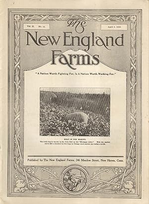 Immagine del venditore per NEW ENGLAND FARMS Maple Sugar Profit Corn Belt Mortgage Lifter 4/5 1919 venduto da The Jumping Frog