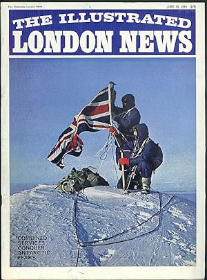 Seller image for ILLUSTRATED LONDON NEWS Combined Services Antarctica Paris Air Show 6/19 1965 for sale by The Jumping Frog