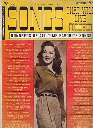 Immagine del venditore per SONGS THAT WILL LIVE FOREVER Kathryn Grayson Eddie Cantor Dinah Shore 11 1949 venduto da The Jumping Frog