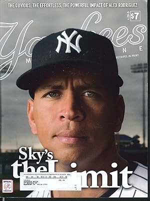 Image du vendeur pour YANKEES Alex Rodriguez Bernie Williams Tony Morante Michael Strahan 7 2008 mis en vente par The Jumping Frog