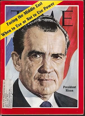 Seller image for TIME Nixon Kissinger Lebanon Kent State Welfare Amman Jordan War 10/5 1970 for sale by The Jumping Frog