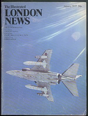 Seller image for Illustrated LONDON NEWS Felix Vallotton; flying the RAF Jaguar jet 1 1977 for sale by The Jumping Frog