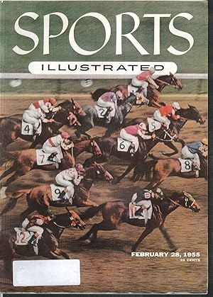 Immagine del venditore per SPORTS ILLUSTRATED Willie Mays Santa Anita Derby 2/28 1955 Corvette ad venduto da The Jumping Frog