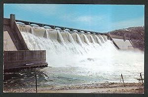 Image du vendeur pour Spillway Grand Coulee Dam Columbia River WA postcard 1950s mis en vente par The Jumping Frog