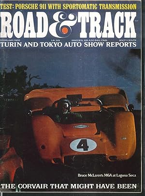 Image du vendeur pour ROAD & TRACK Porsche 911 Alfa Romeo Giulia Super road tests 2 1968 mis en vente par The Jumping Frog