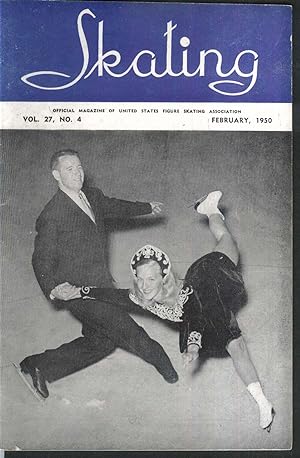 Seller image for SKATING United States Figure Skating Association Junior Valentine Parties 2 1950 for sale by The Jumping Frog